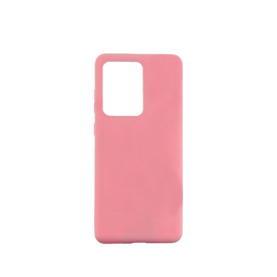 Capa de Silicone para Samsung Galaxy Note 20 Plus Rosa